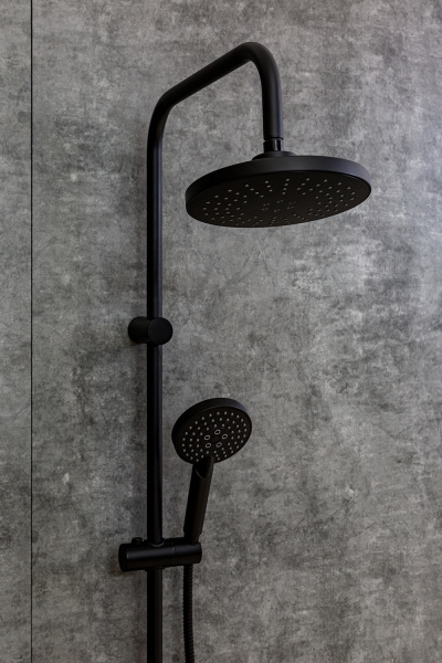 Душевая стойка Orange O-Shower OW02b черный матовый